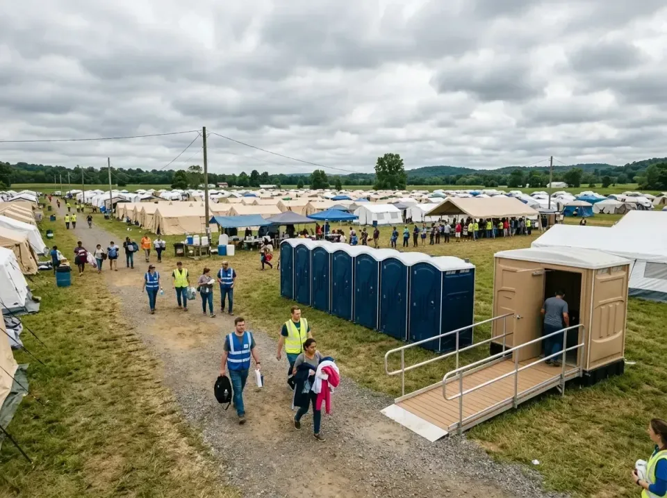 disaster-relief-camp-restrooms-010 — frequently asked questions, Dumpster & Portable Bathrooms Rental in Cresaptown, MD